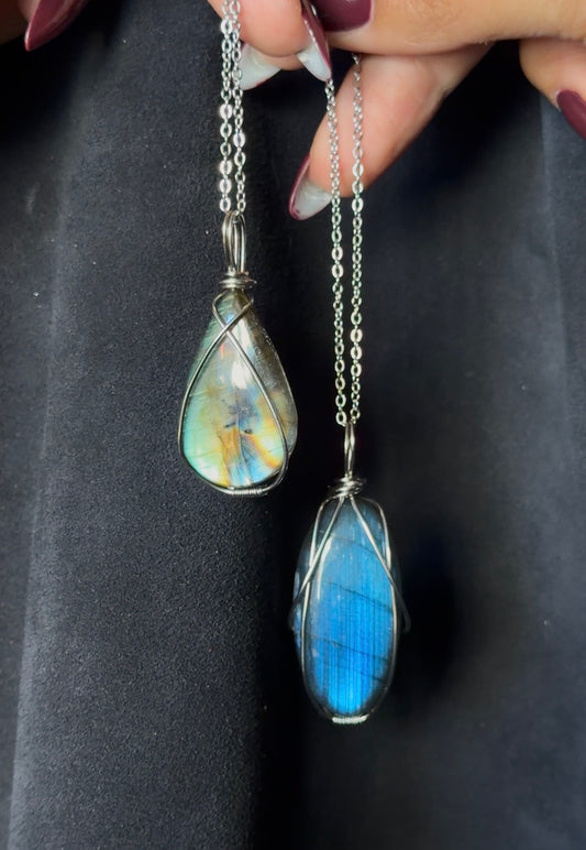Siren Labradorite Pendants