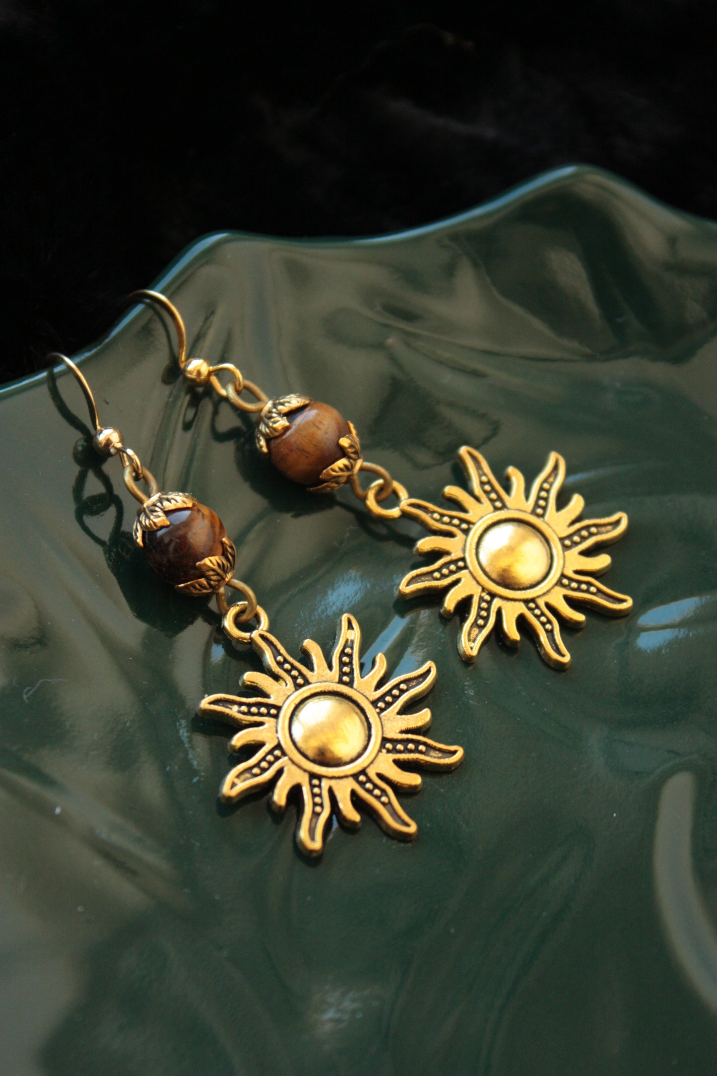 Tribal Sun Earrings