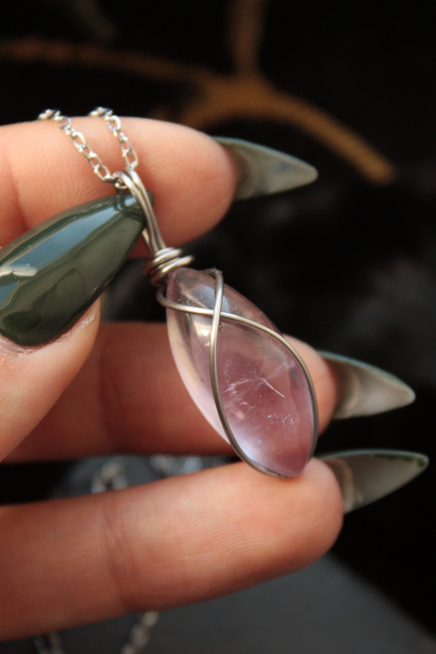 Light Amethyst Pendant