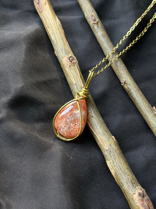 Autumn Light — Sunstone Pendant