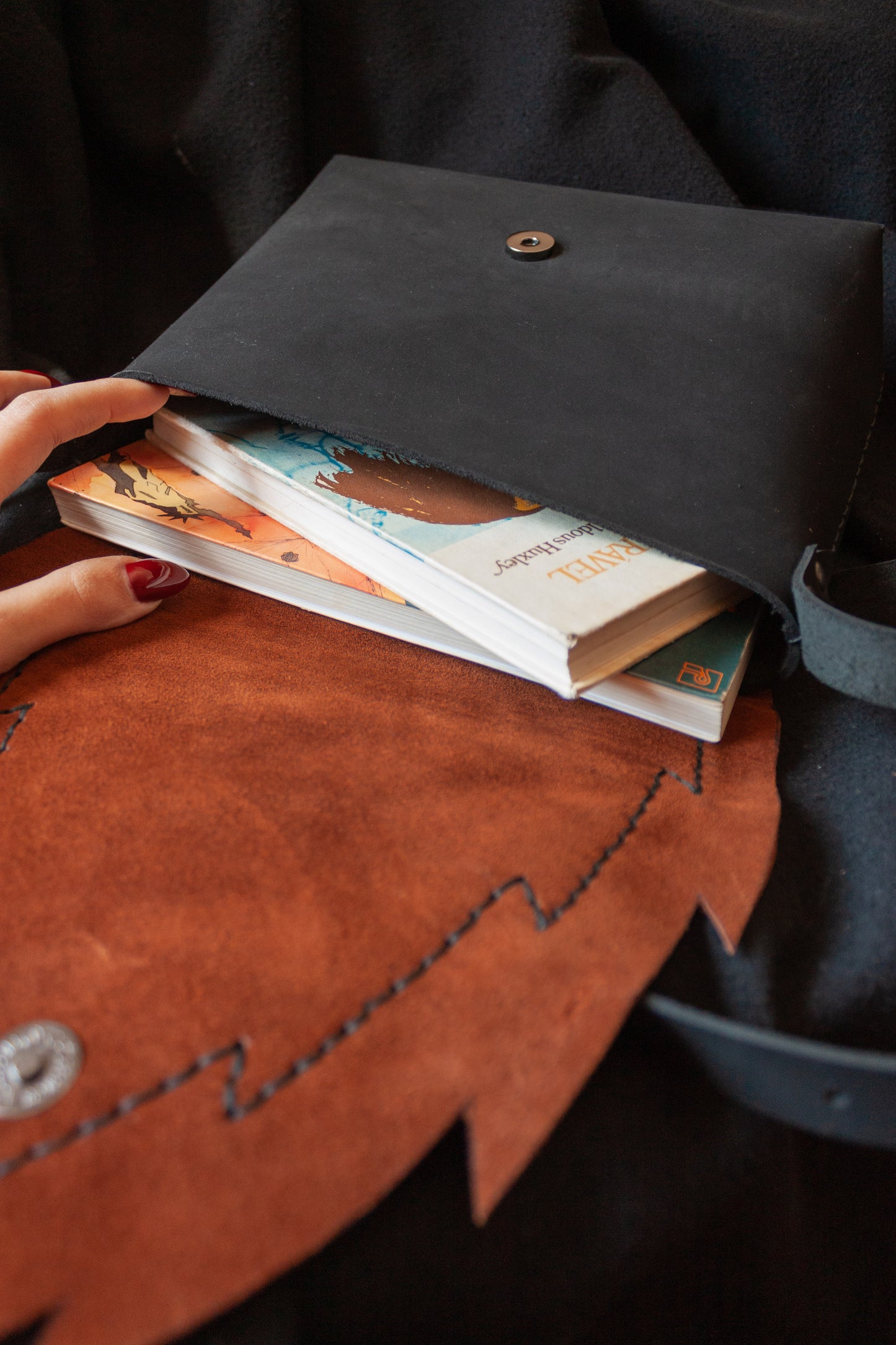 Arwen Moss Agate Bag