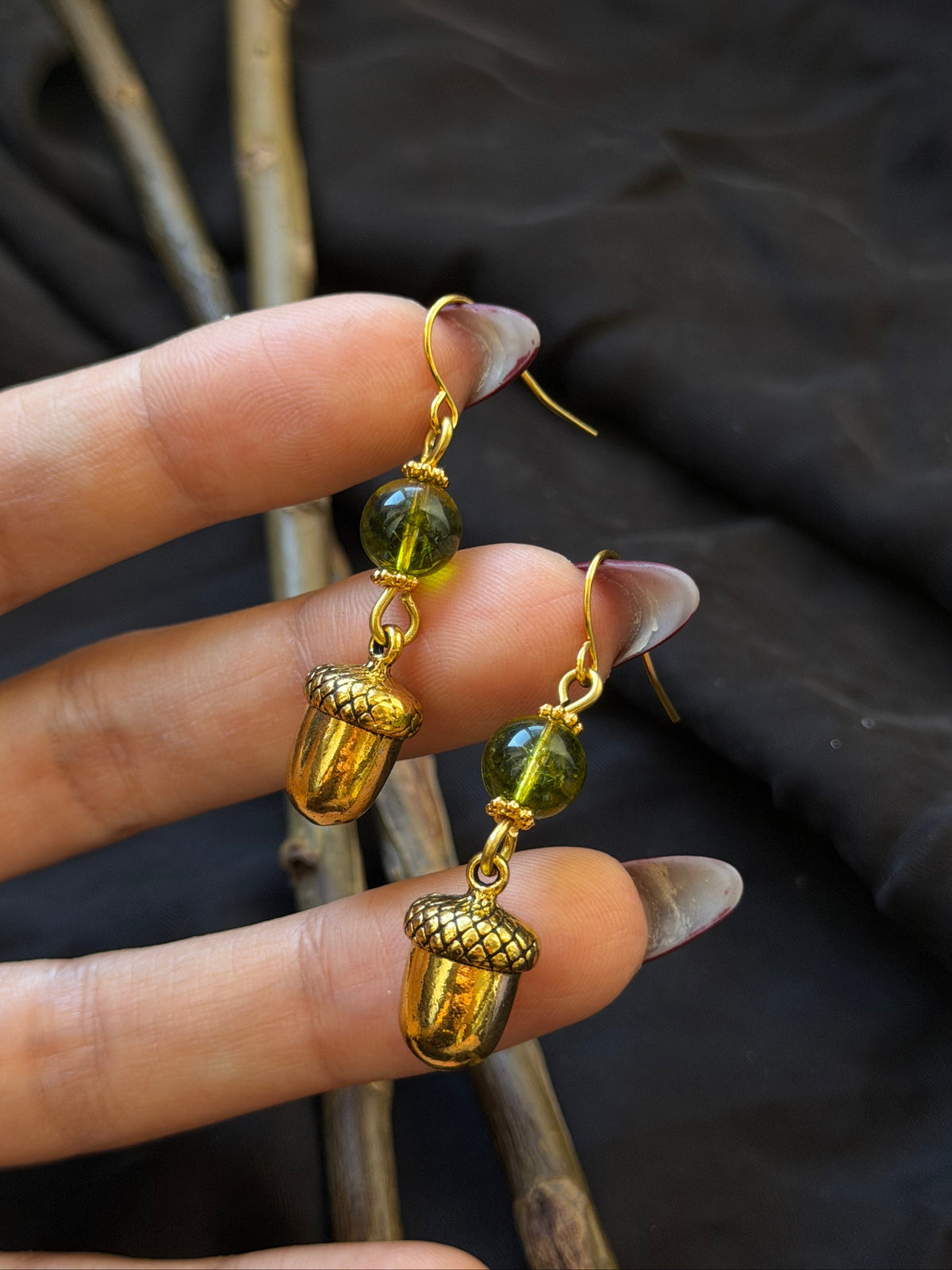 Woodland Acorn Earrings