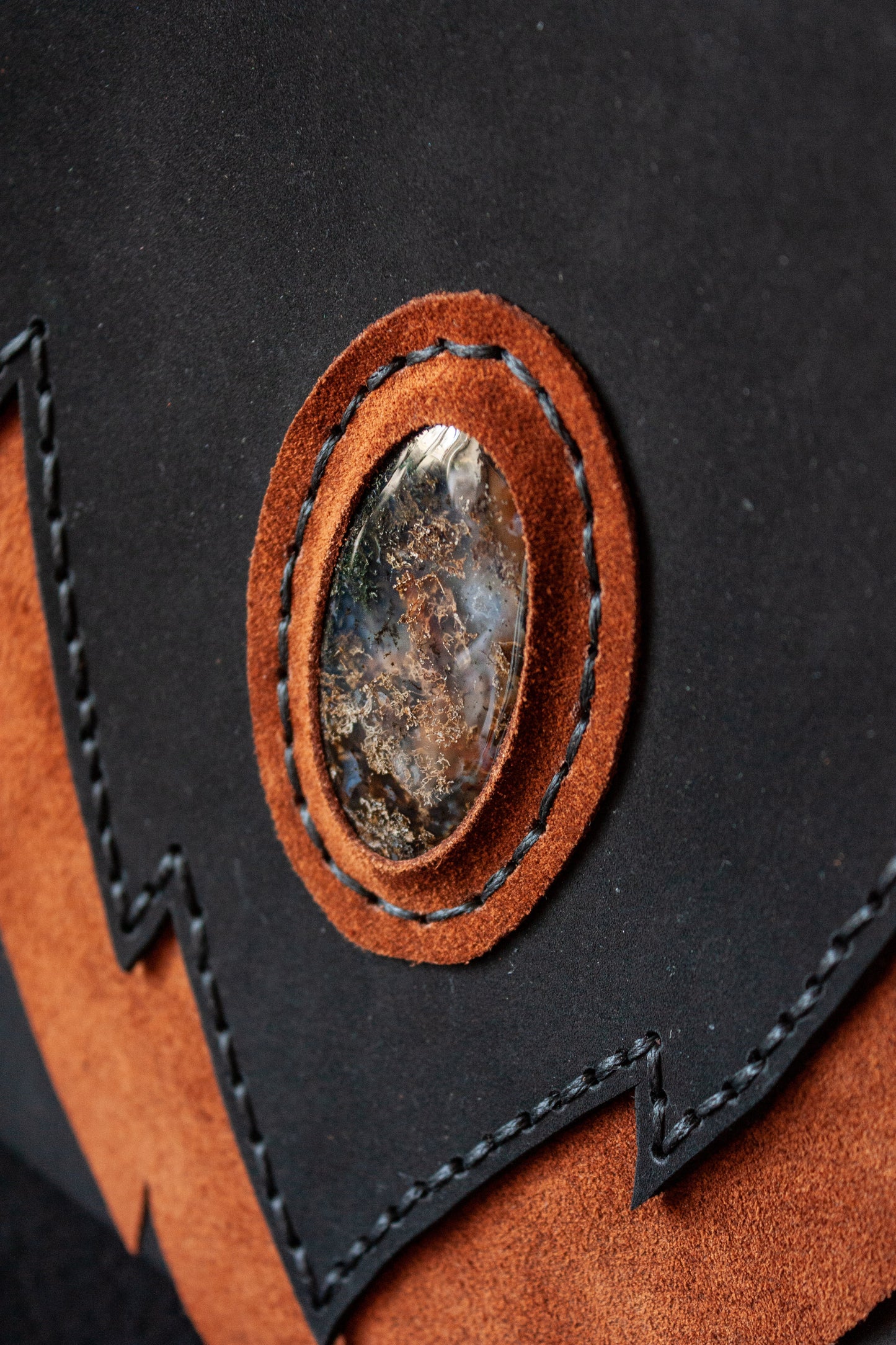 Arwen Moss Agate Bag