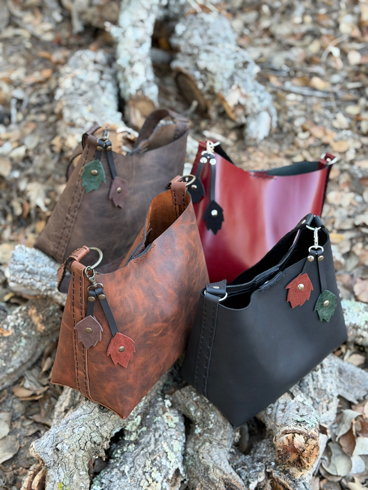 The Rowan Leather Bag — Autumn Chestnut