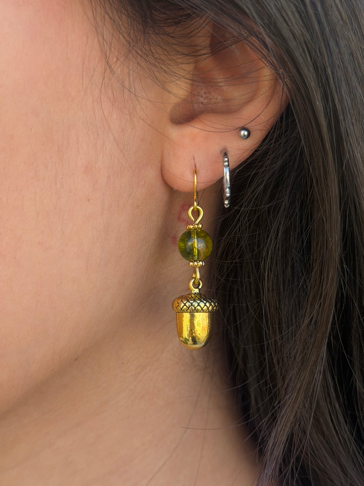 Woodland Acorn Earrings