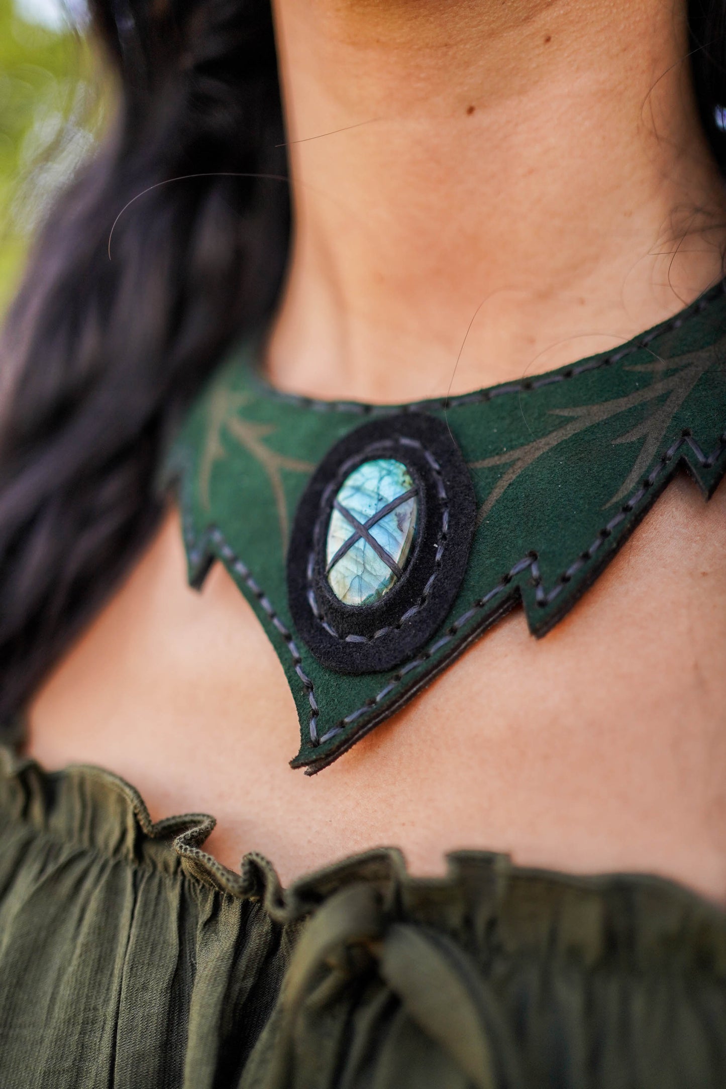 Radagast Green Necklace