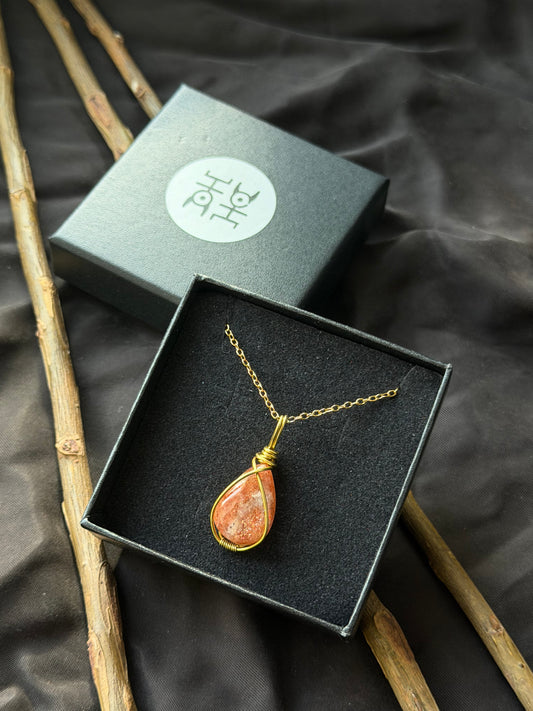 Autumn Light — Sunstone Pendant