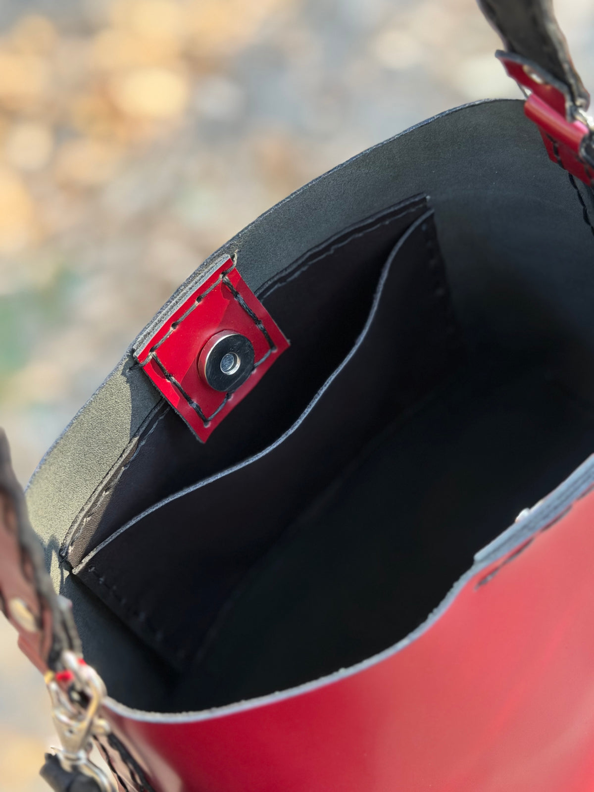 The Rowan Leather Bag — Oxblood