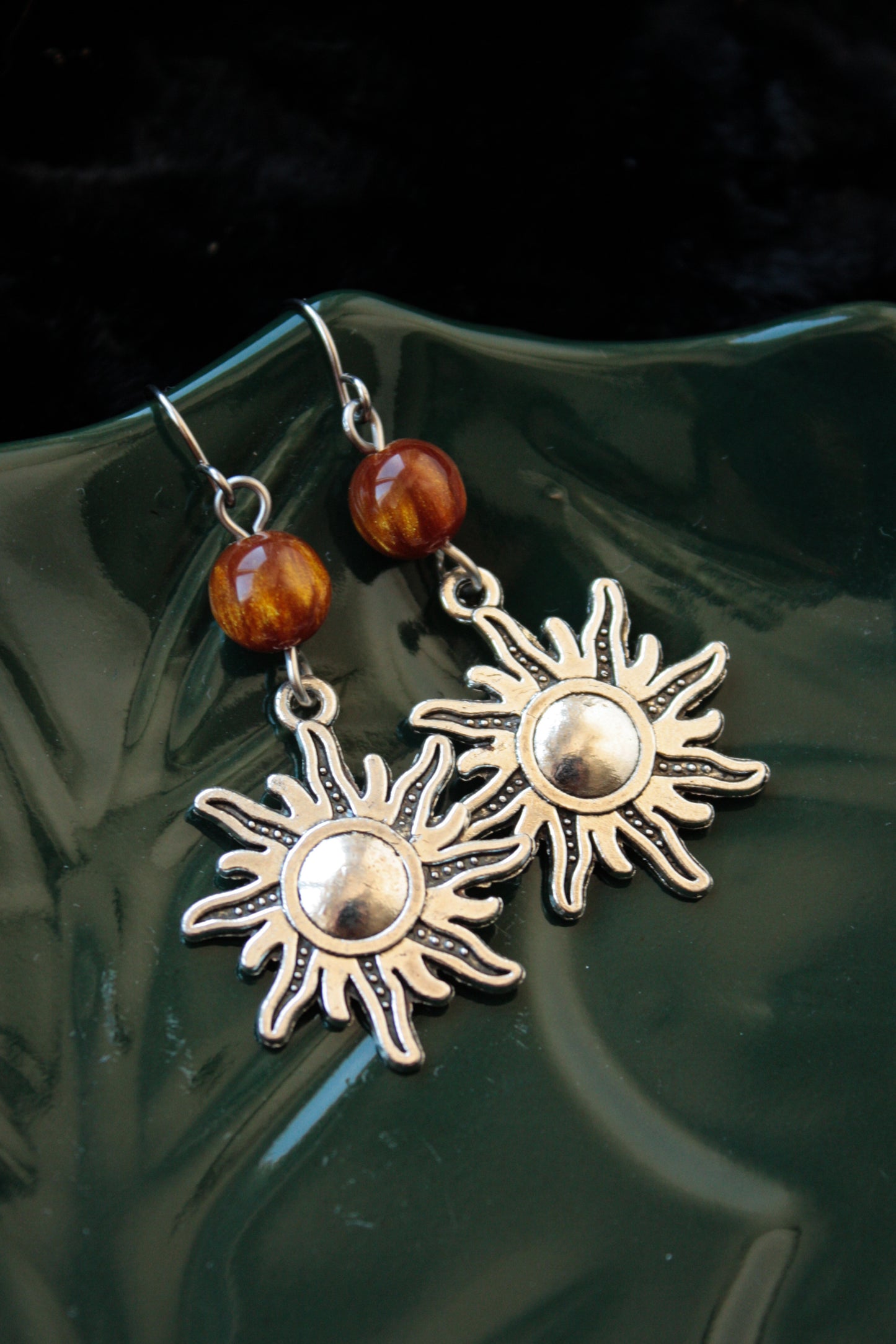 Tribal Sun Earrings