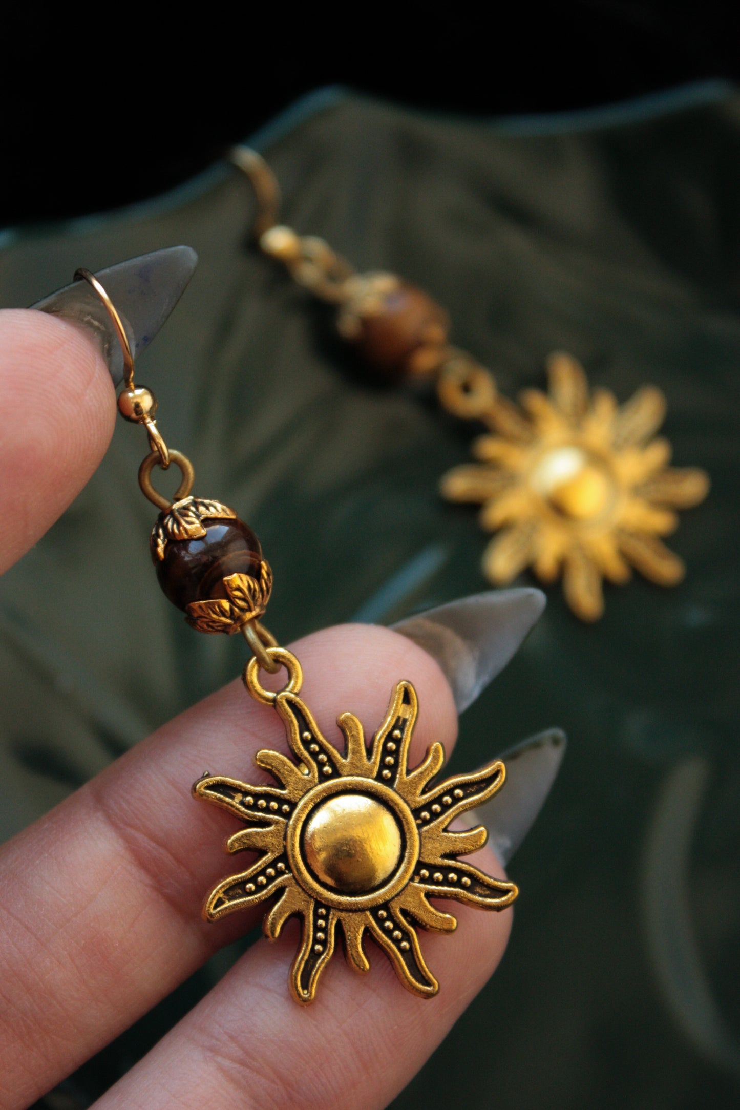 Tribal Sun Earrings