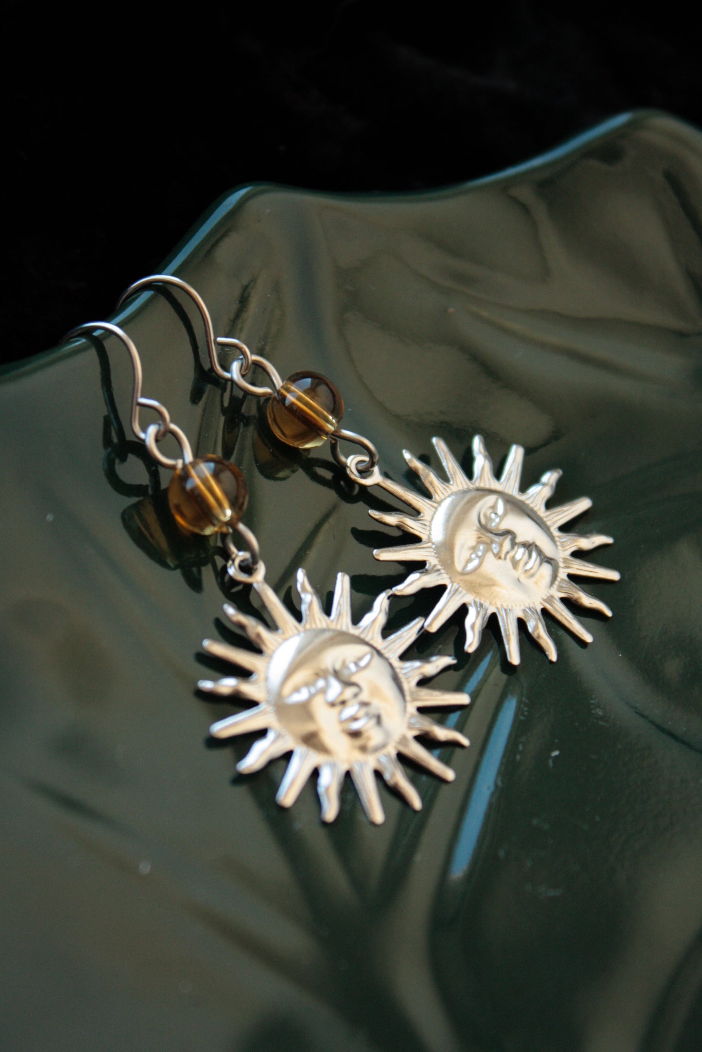 Sun God Earrings