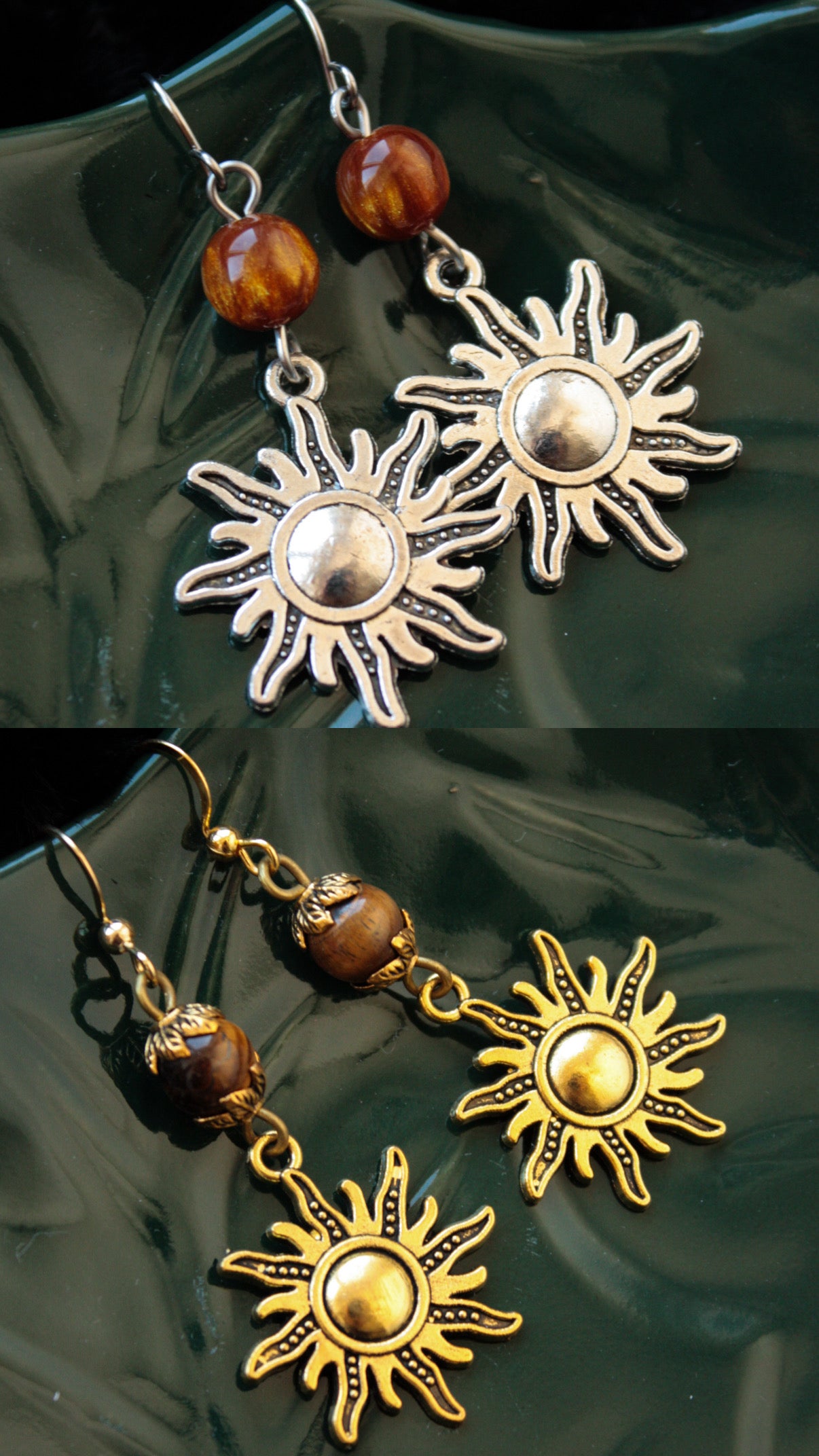 Tribal Sun Earrings