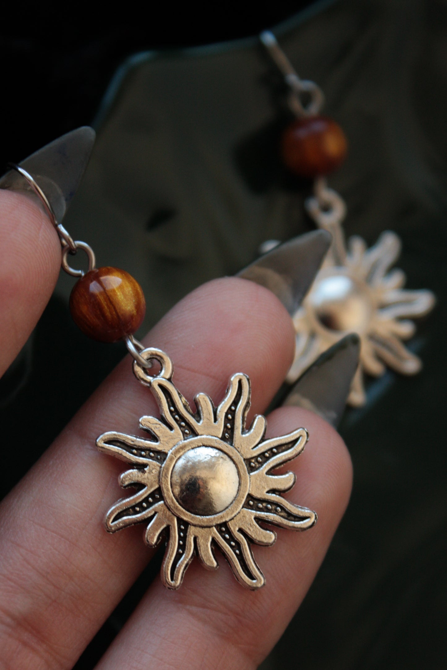 Tribal Sun Earrings
