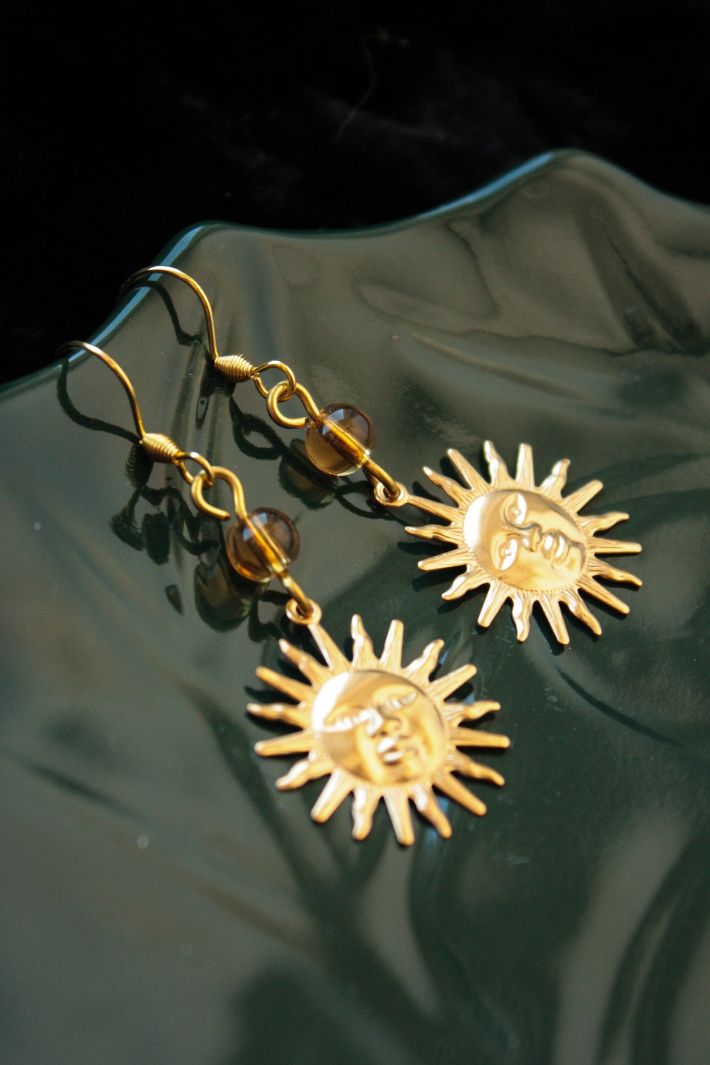 Sun God Earrings