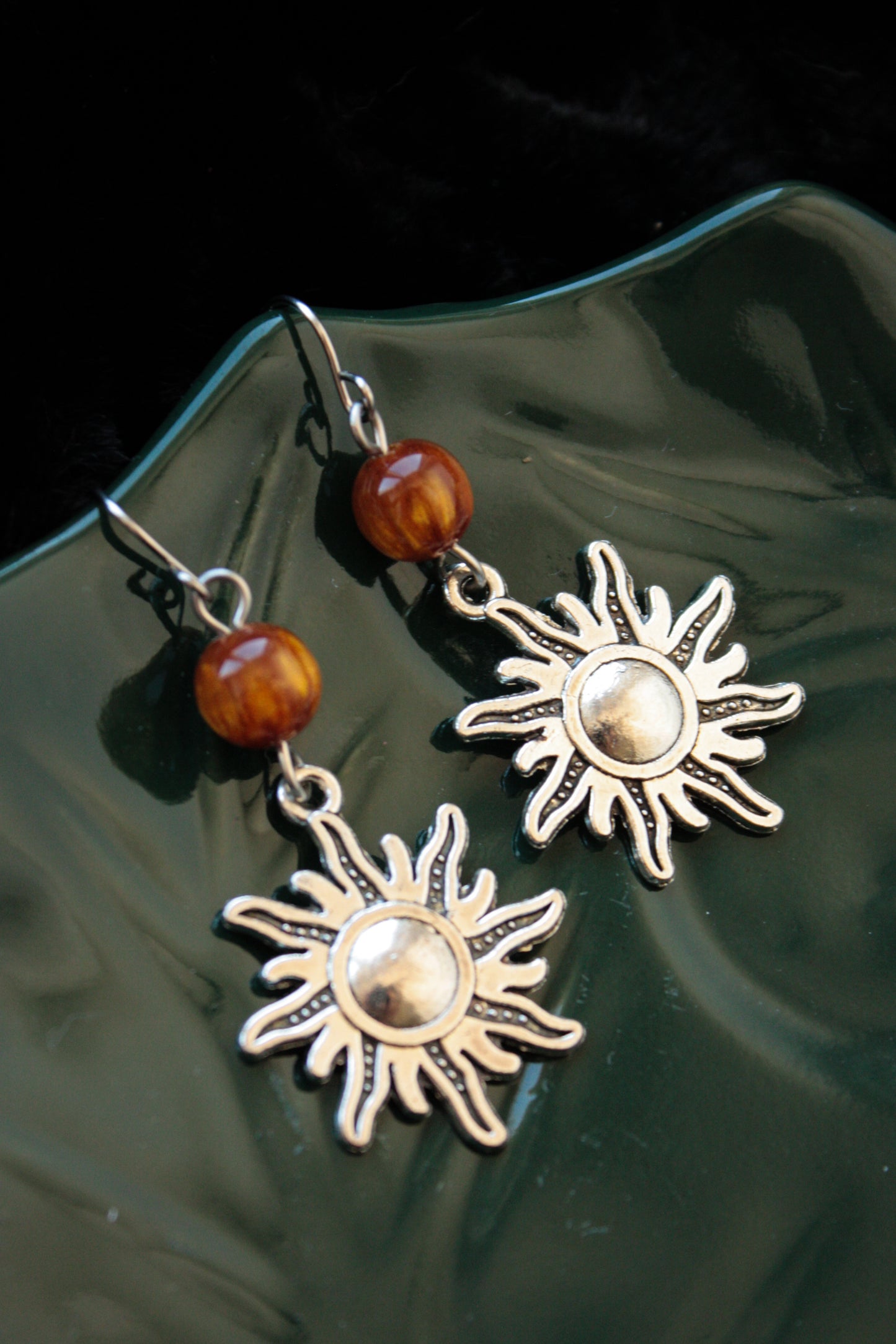 Tribal Sun Earrings