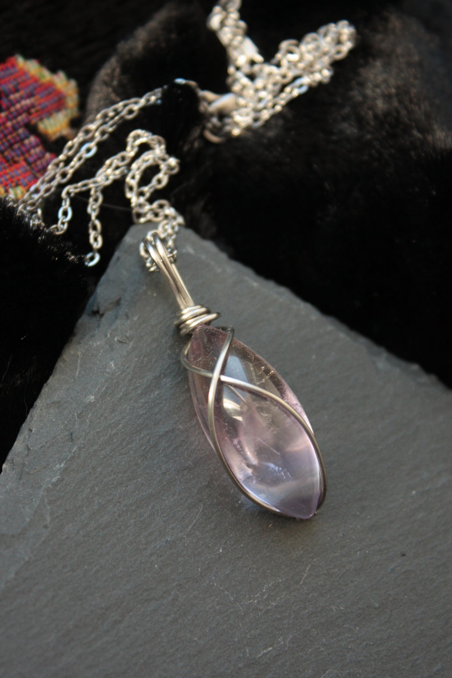 Light Amethyst Pendant