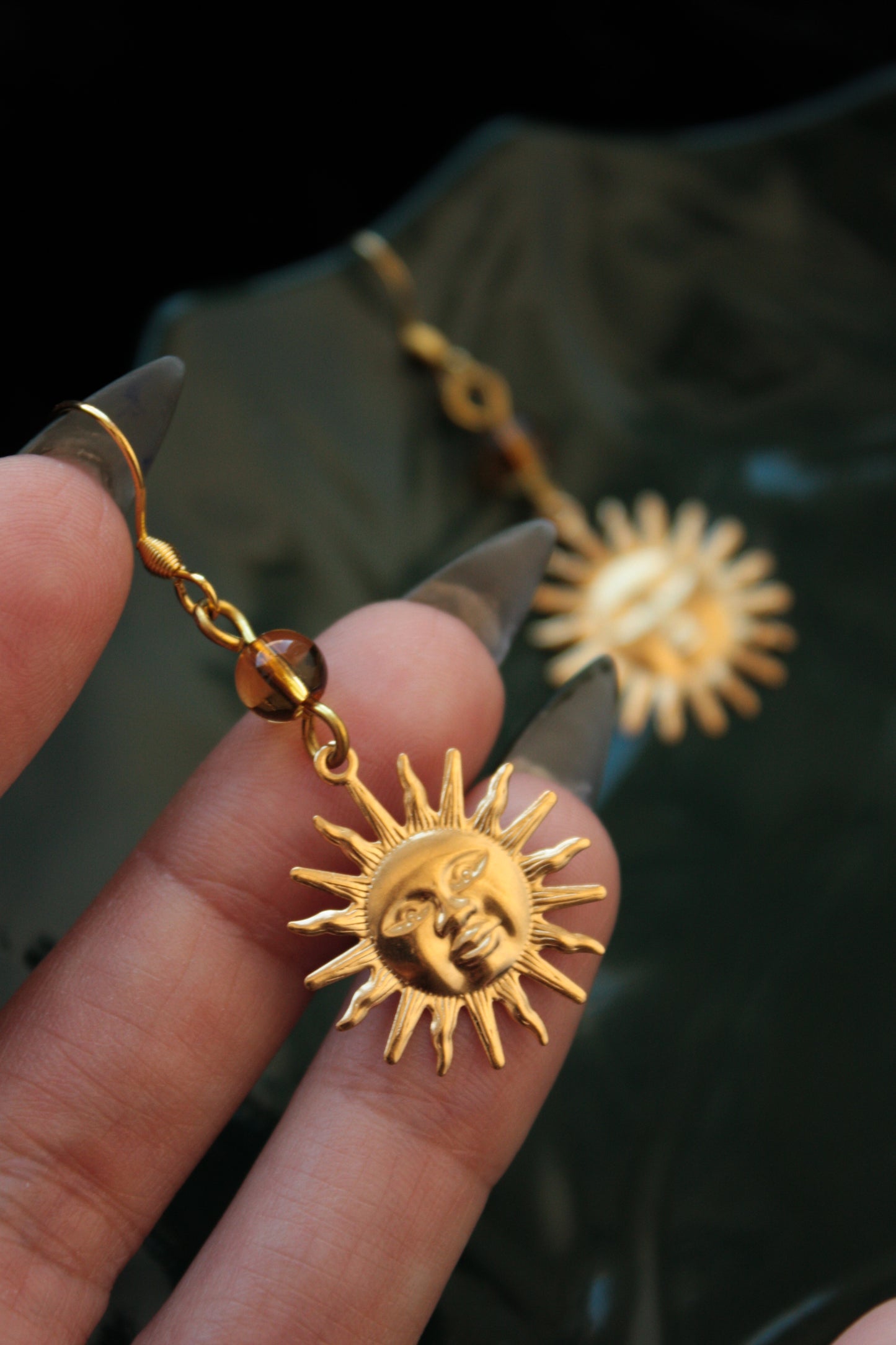 Sun God Earrings