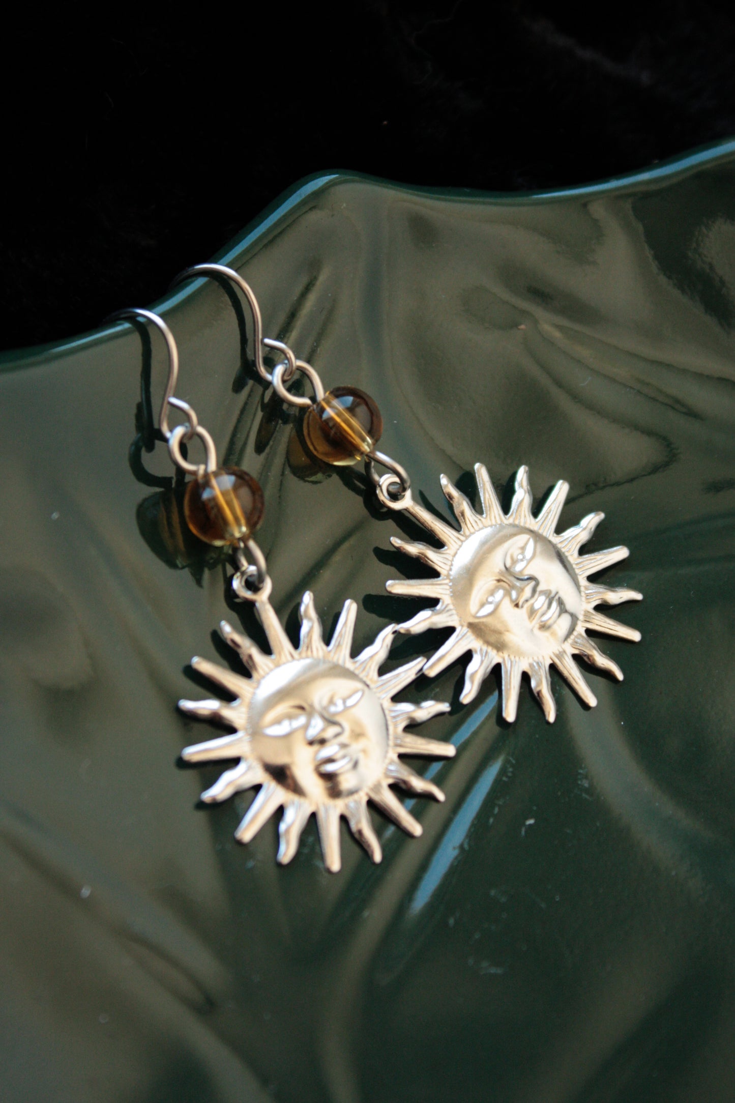 Sun God Earrings