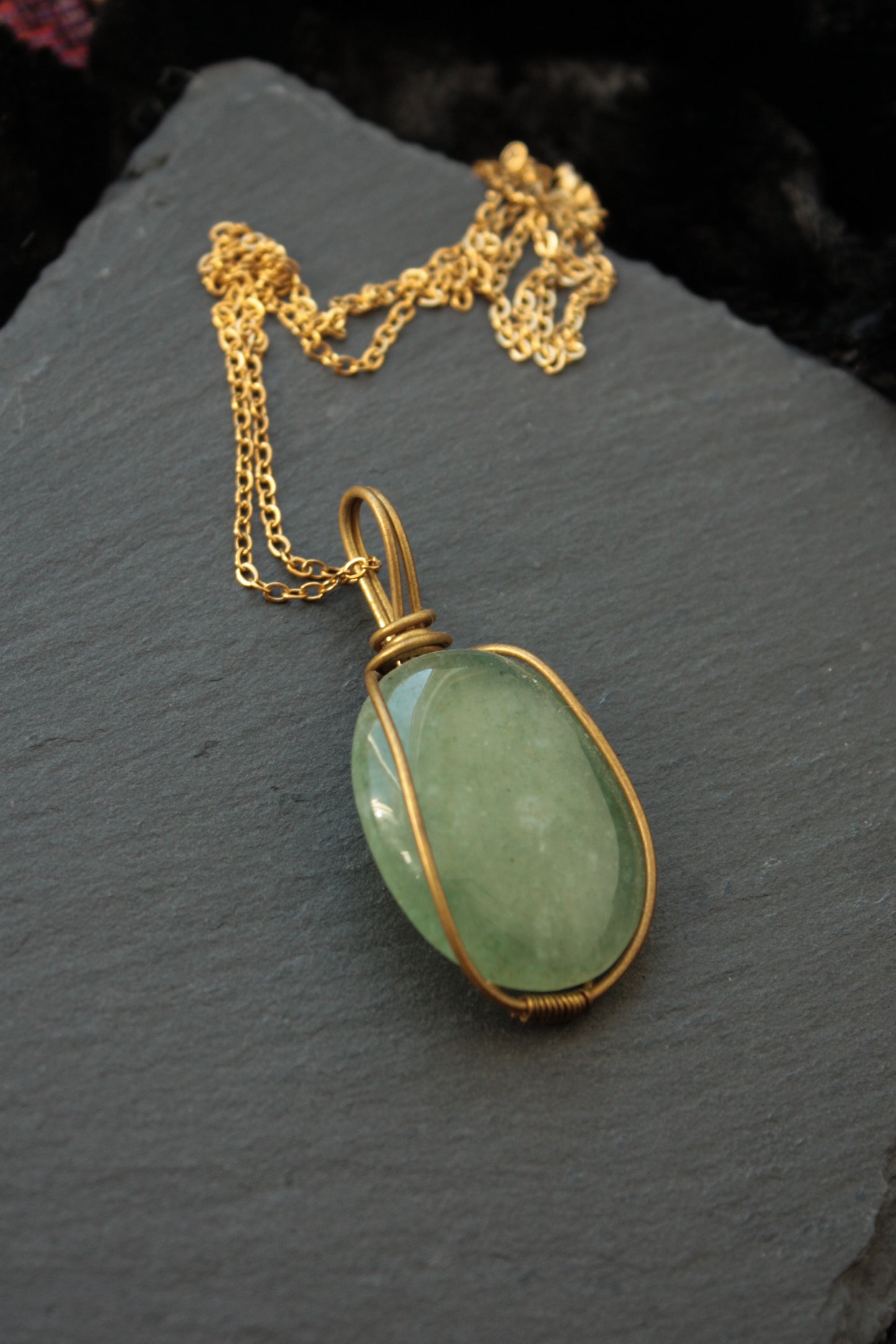 Green Quartz Pendant