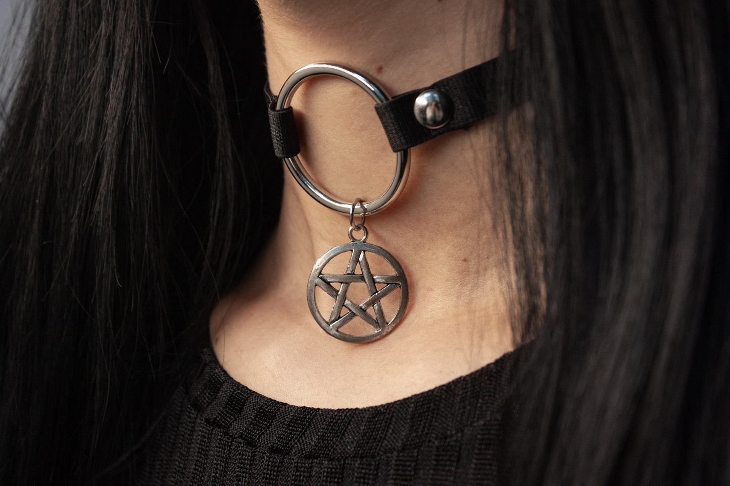Pentagram Choker